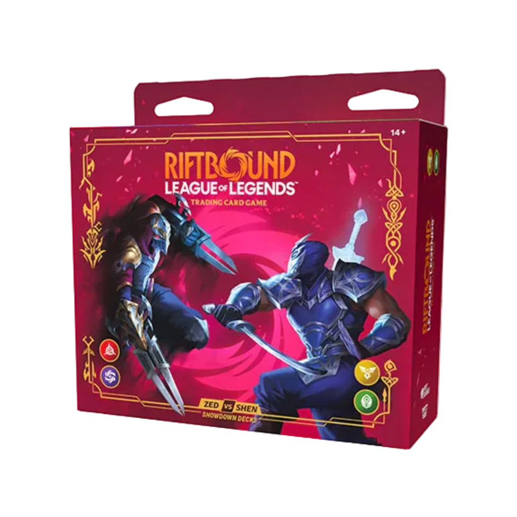 Riftbound Vendetta Showdown Decks — Zed vs Shen | League of