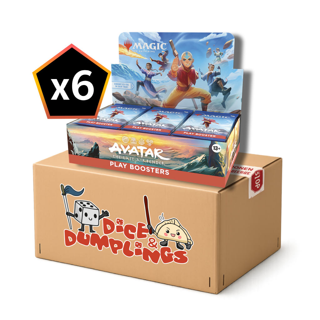 Avatar: The Last Airbender Play Booster Box – Case of 6 Displays
