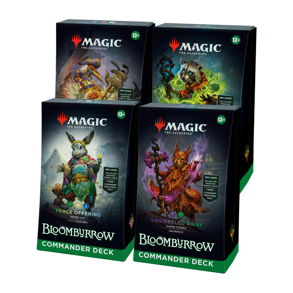 Bloomburrow Commander Decks (Set of 4) | Magic: The Gathering