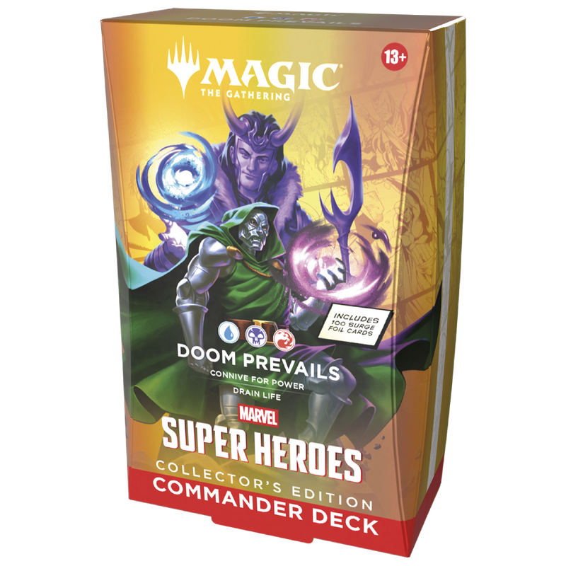 mtg 統率者 collectors edition doom prevails Marvel Super Heroes Commander Deck — Collector's Edition – Dice
