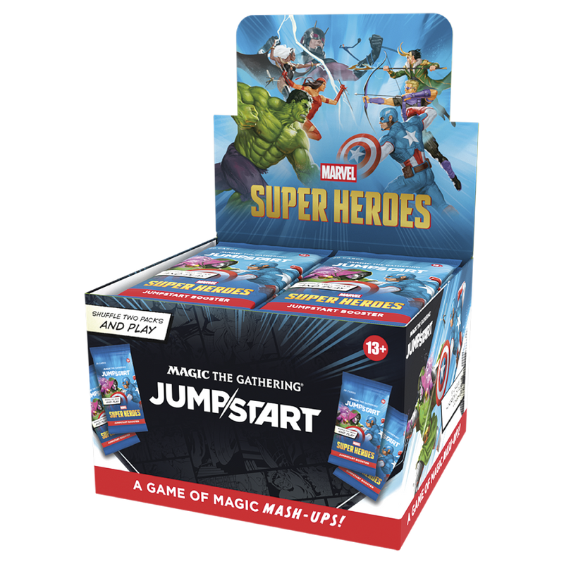 Marvel Super Heroes Jumpstart Booster Display – Dice and Dumplings