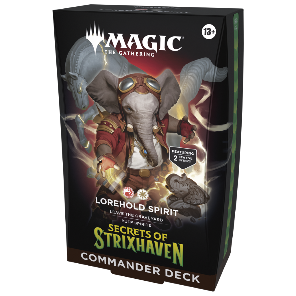 Magic: Secrets of Strixhaven Commander Deck - Lorehold Spirit - Trading Card Games | - Spellenwinkel & Café Magic: Secrets of Strixhaven Commander Deck - Lorehold Spirit - Trading Card Games | - Spellenwinkel & Café
