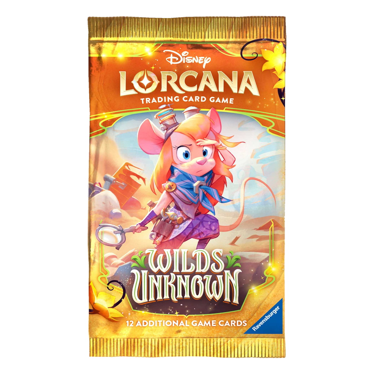 Lorcana Wilds Unknown booster box PNG booster pack Gadget