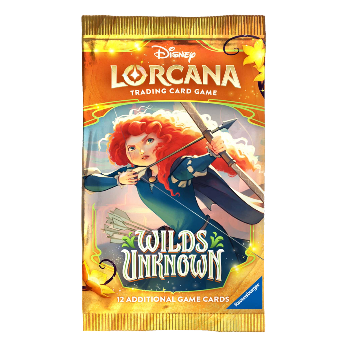 Lorcana Wilds Unknown booster box PNG booster pack Merida