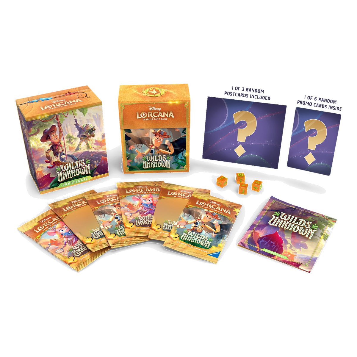 Lorcana Wilds Unknown prerelease kit PNG