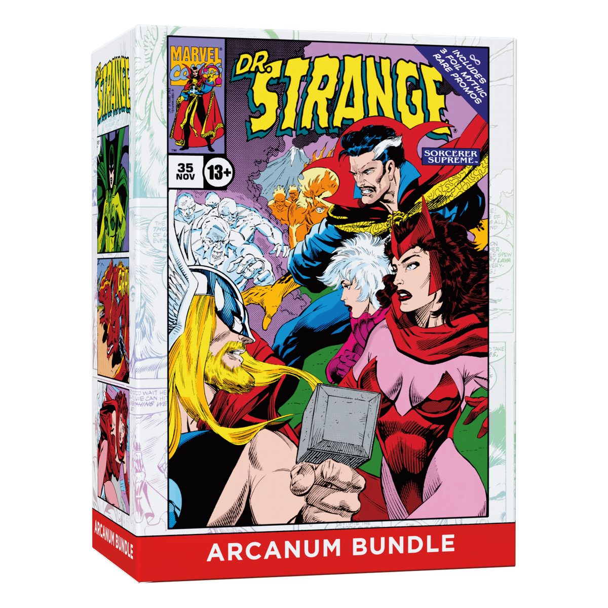 MTG Marvel Darkhold Destiny arcanum bundle PNG
