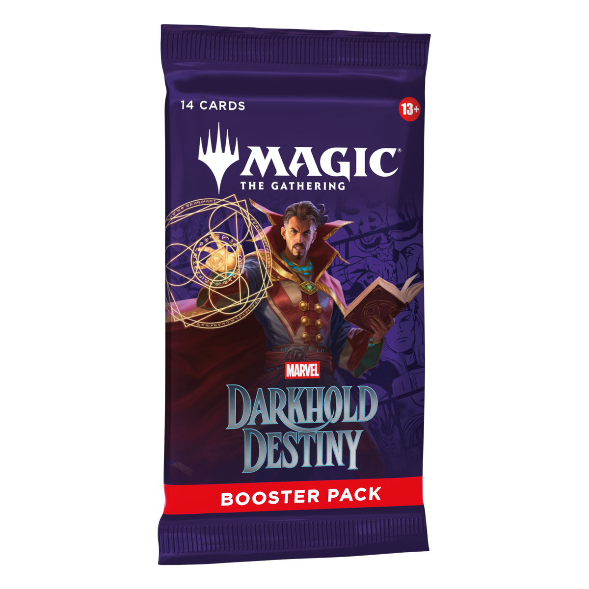 MTG Marvel Darkhold Destiny booster pack PNG