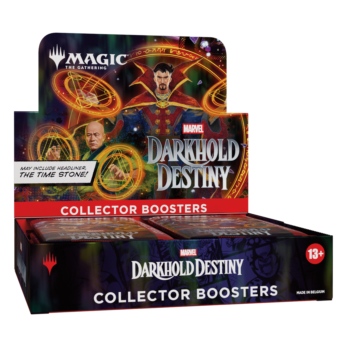 MTG Marvel Darkhold Destiny collector booster box PNG