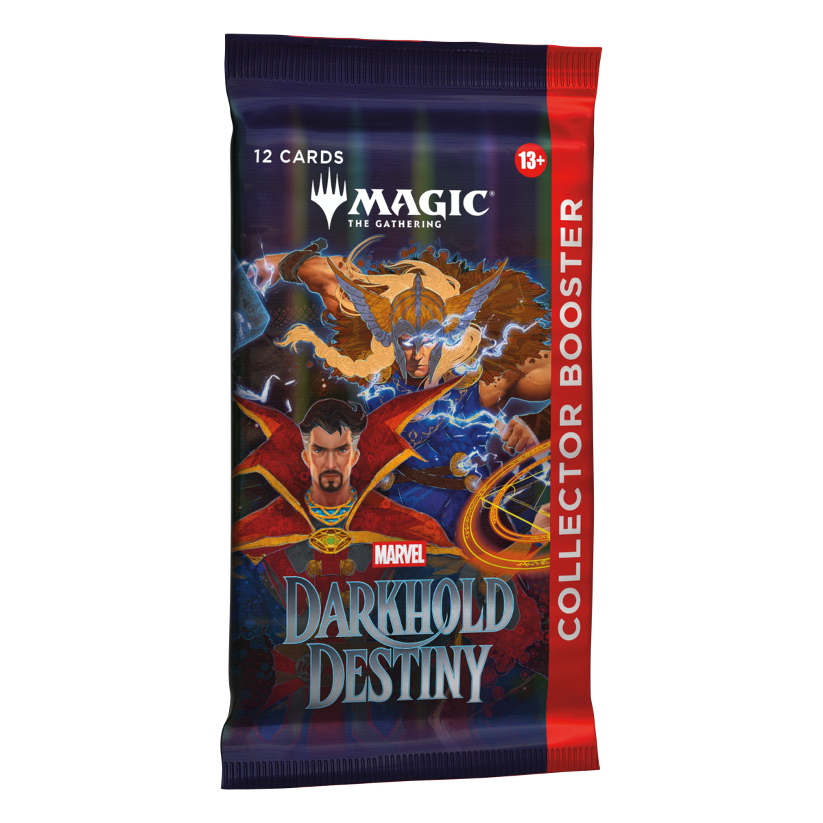 MTG Marvel Darkhold Destiny collector booster pack PNG