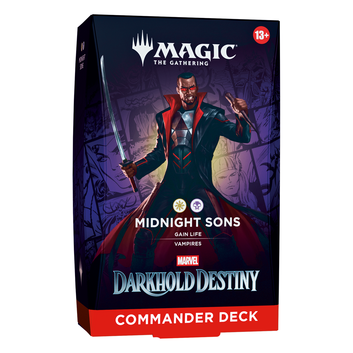 MTG Marvel Darkhold Destiny commander deck midnight sons PNG