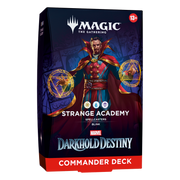 MTG Marvel Darkhold Destiny commander deck strange academy PNG