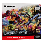 MTG Marvel Darkhold Destiny scene box Skirmish at the Sanctum PNG