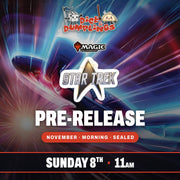 MTG Star Trek Prerelease Ticket Sunday 8th November Morning 11:00am