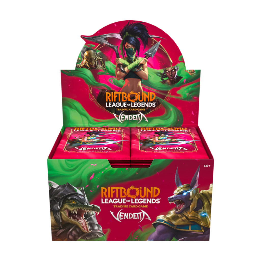 Riftbound Vendetta Booster Box (24 Packs) | League of Legends TCG