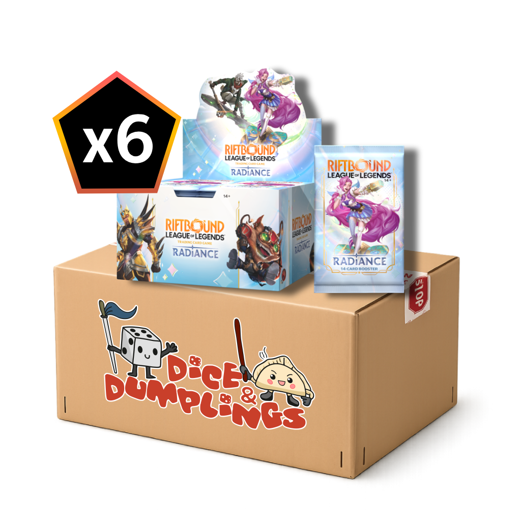 Riftbound Radiance booster box 6 box case PNG