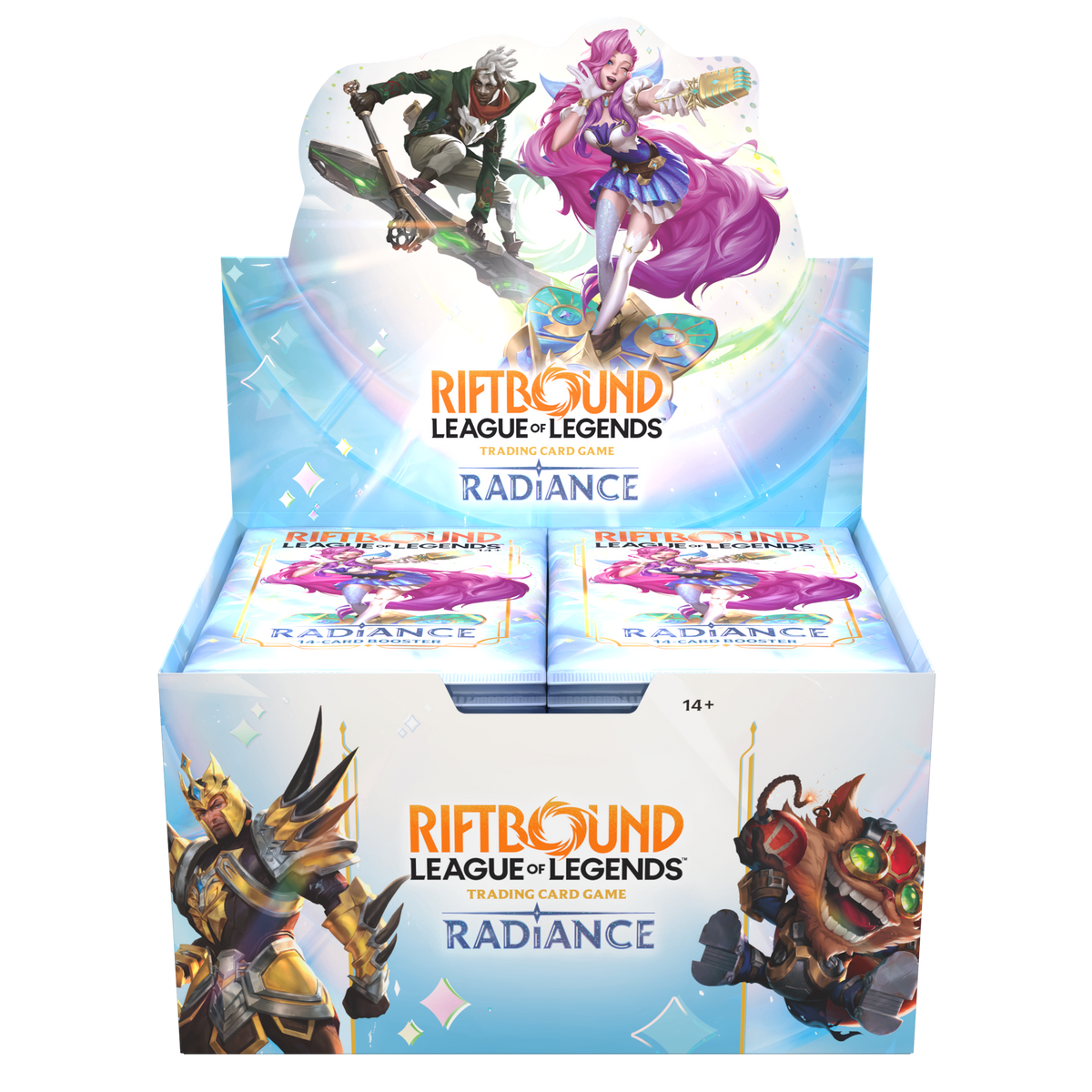 Riftbound Radiance booster box PNG