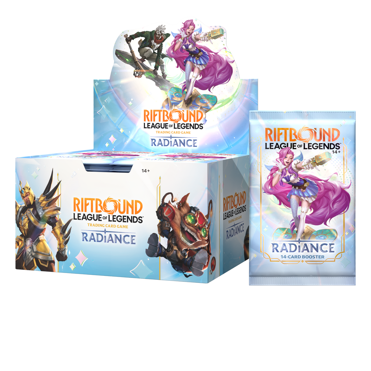 Riftbound Radiance booster box PNG