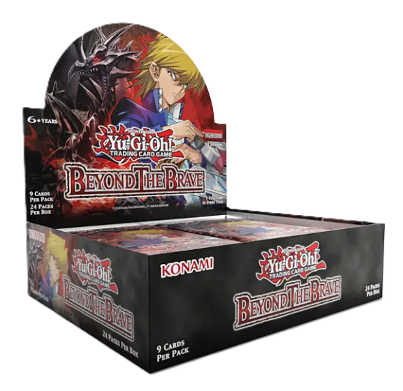 Yu-Gi-Oh Beyond the Brave booster box PNG