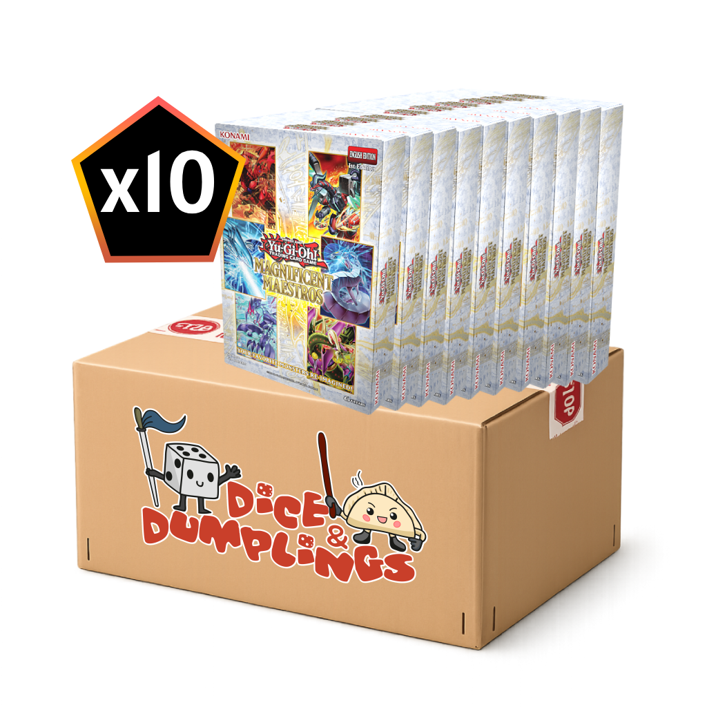 Yu-Gi-Oh Magnificent Maestros Tuckbox case of 10 PNG