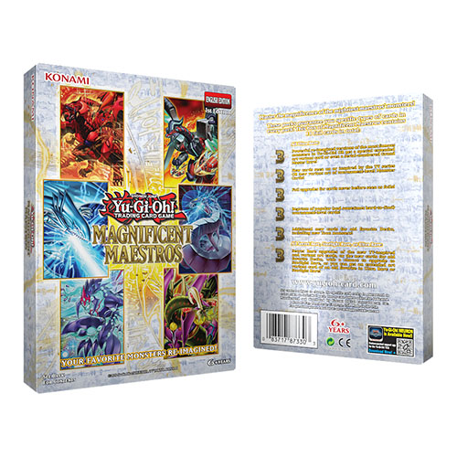 Yu-Gi-Oh Magnificent Maestros Tuckbox PNG front and back
