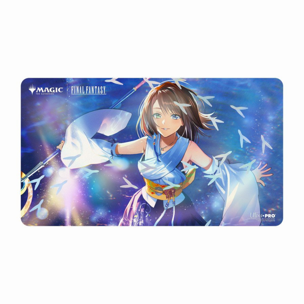 Ultra PRO FINAL FANTASY Yuna Hope of Spira Foil Playmat Magic The Gathering MTG Spot Foil 24x13.5in