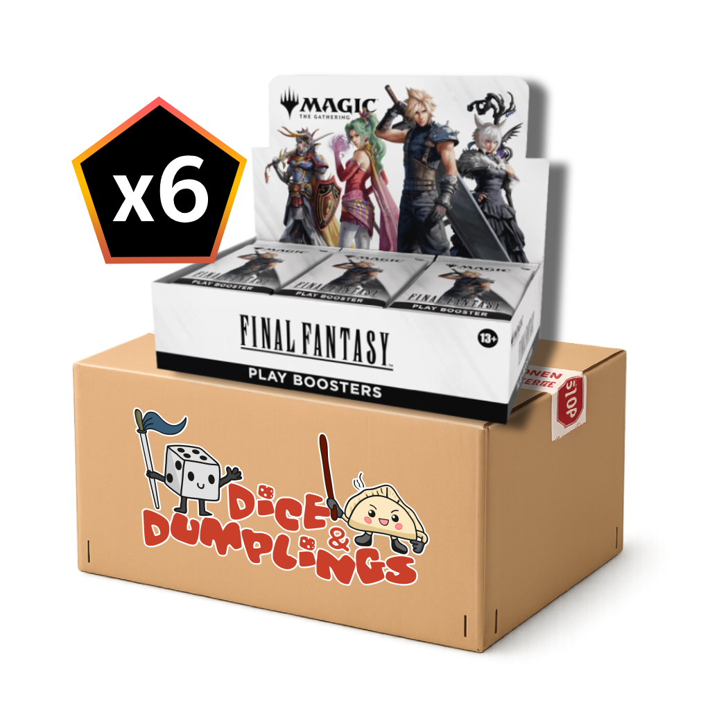 ff mtg play booster box FINAL FANTASY Case (6 Boxes) Condition:Complete - Good Pokemon Team Up Mightyena Product Type_Packs this set is perfect