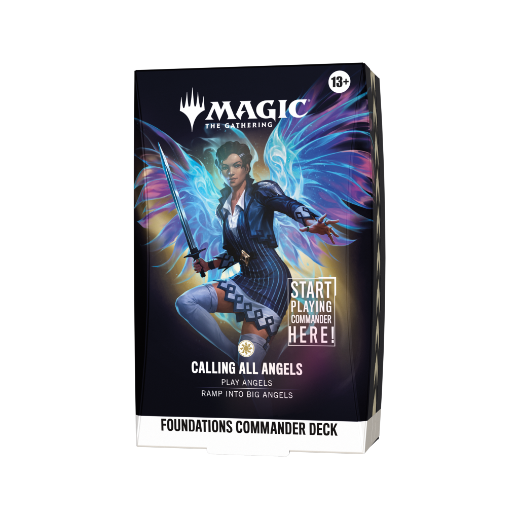 Foundations Commander Deck Calling All Angels Magic The Gathering MTG Angels Giada PNG
