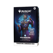 Foundations Commander Deck Keen Engineering Magic The Gathering MTG Artifacts Sai PNG
