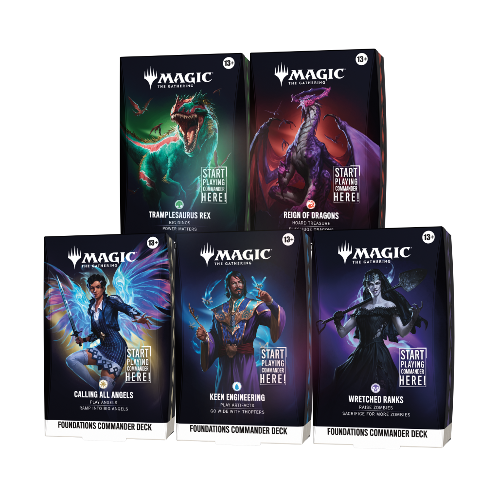 mtg commander deck set Final Fantasy Deck box Magic The Gathering Final Fantasy