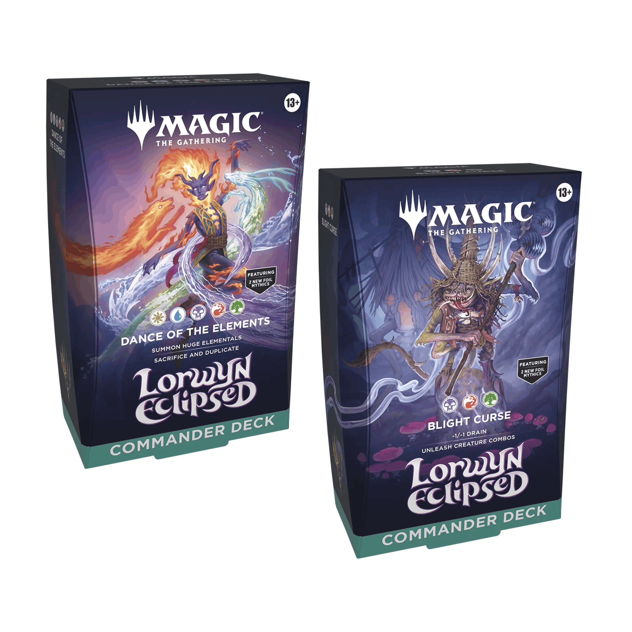 Lorwyn Eclipsed Commander Decks – Set of 2 | Magic: The Gathering
