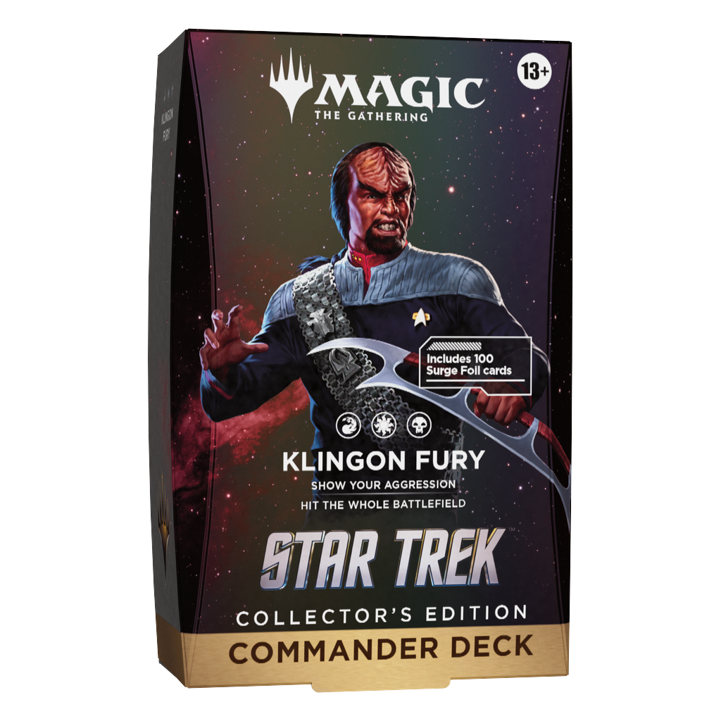 Star Trek Collector's Edition Commander Deck: Klingon Fury | Magic: The Gathering