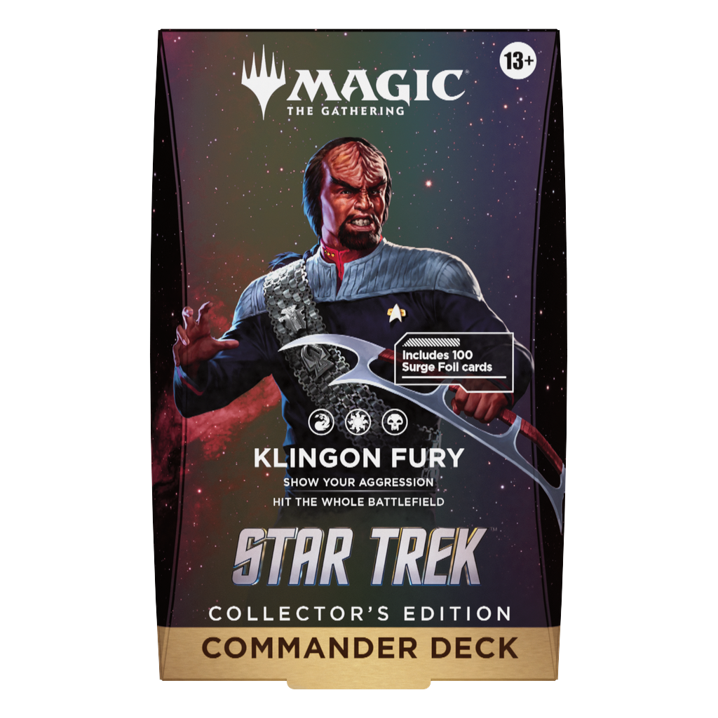 Star Trek Collector's Edition Commander Deck: Klingon Fury | Magic: The Gathering