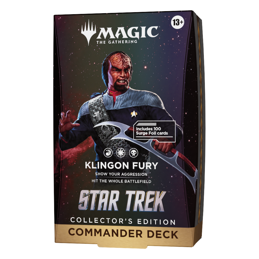 Star Trek Collector's Edition Commander Deck: Klingon Fury | Magic: The Gathering