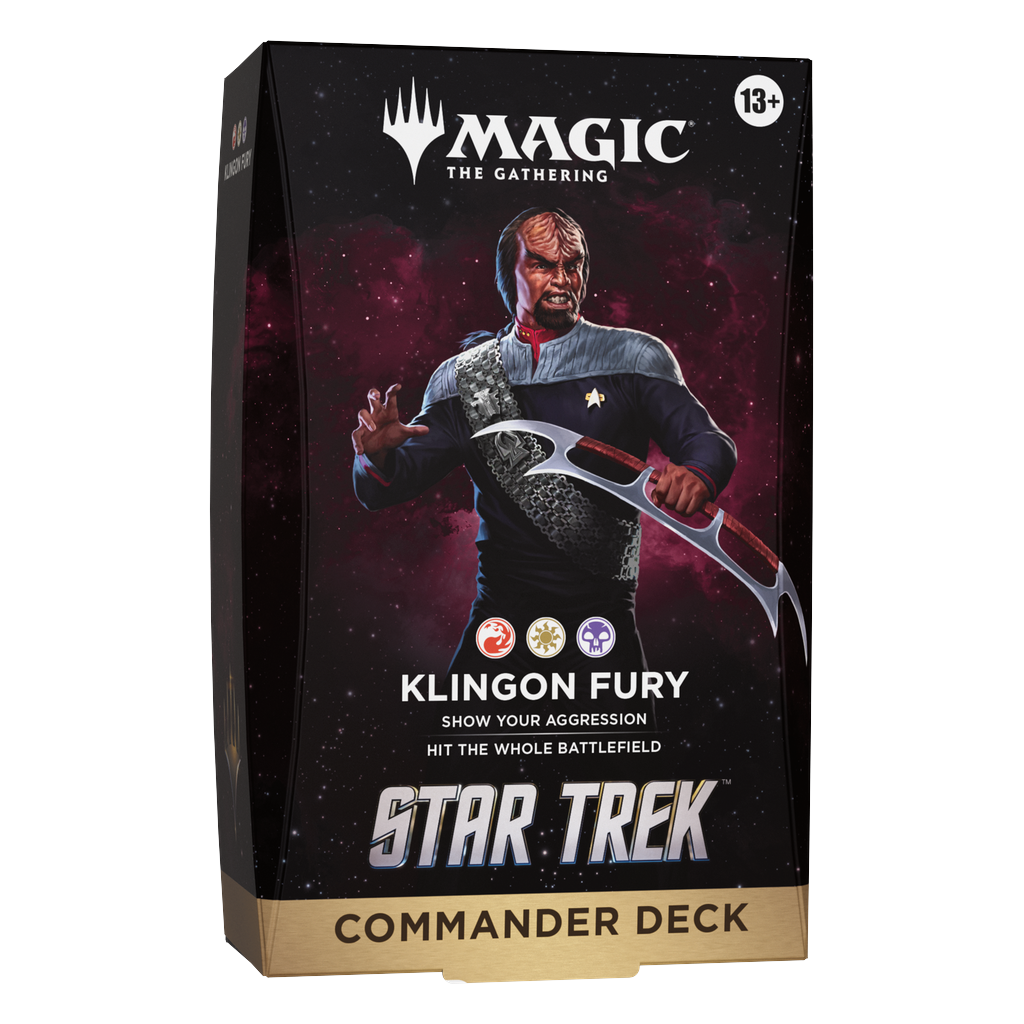 Star Trek Commander Deck: Klingon Fury | Magic: The Gathering