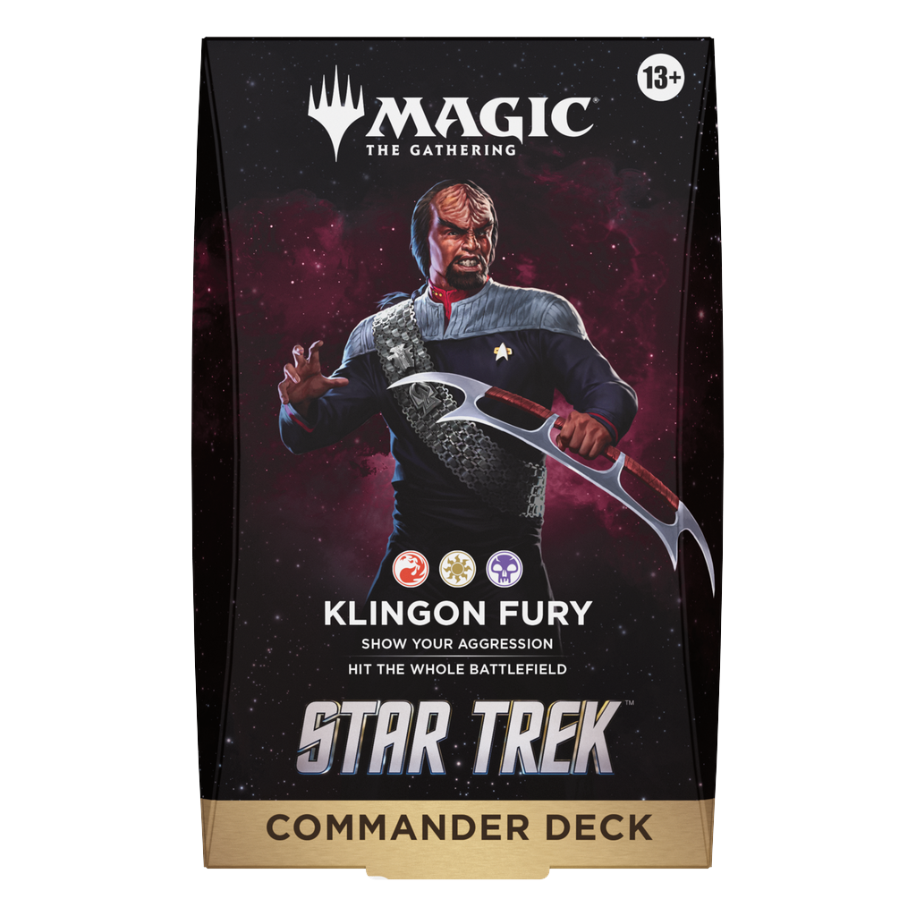 Star Trek Commander Deck: Klingon Fury | Magic: The Gathering