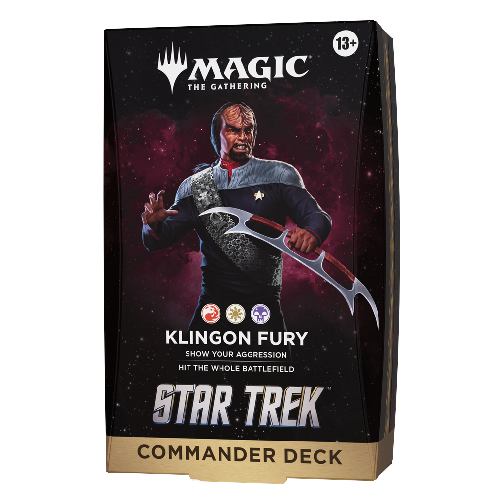 Star Trek Commander Deck: Klingon Fury | Magic: The Gathering