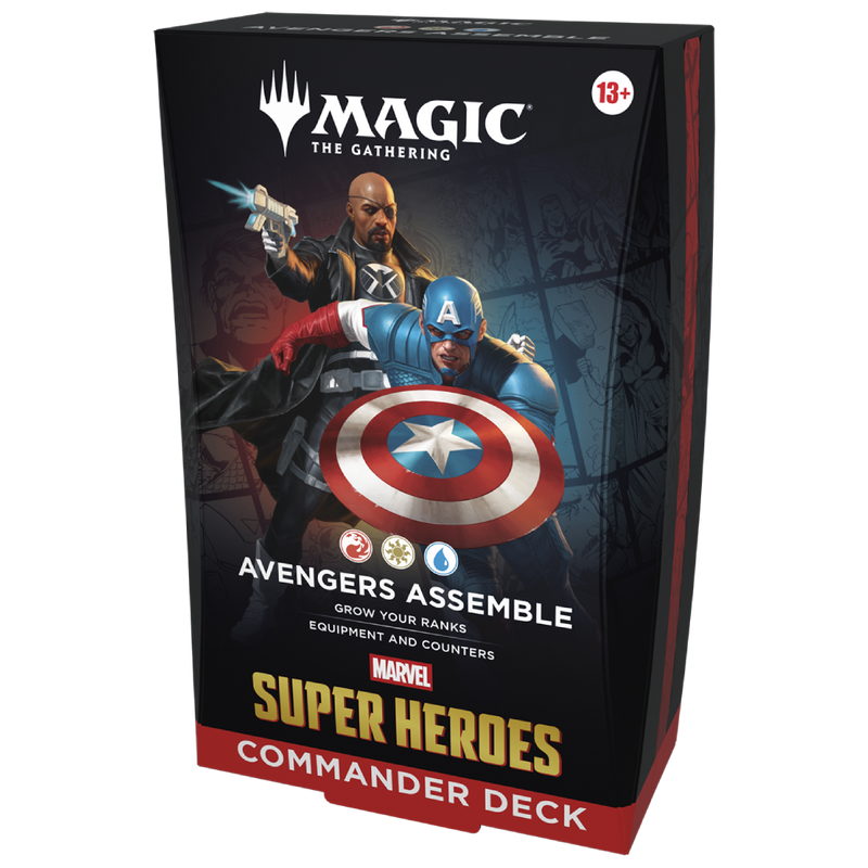 Magic: The Gathering | Marvel Super Heroes Commander Deck — Avengers Assemble product image