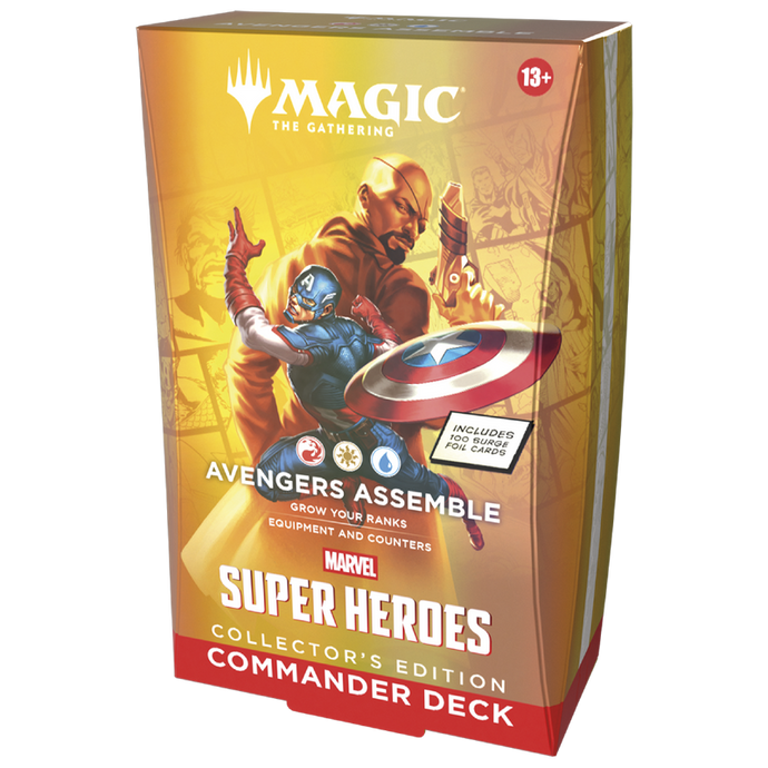 Marvel Super Heroes Commander Deck — Collector's Edition: Avengers ...