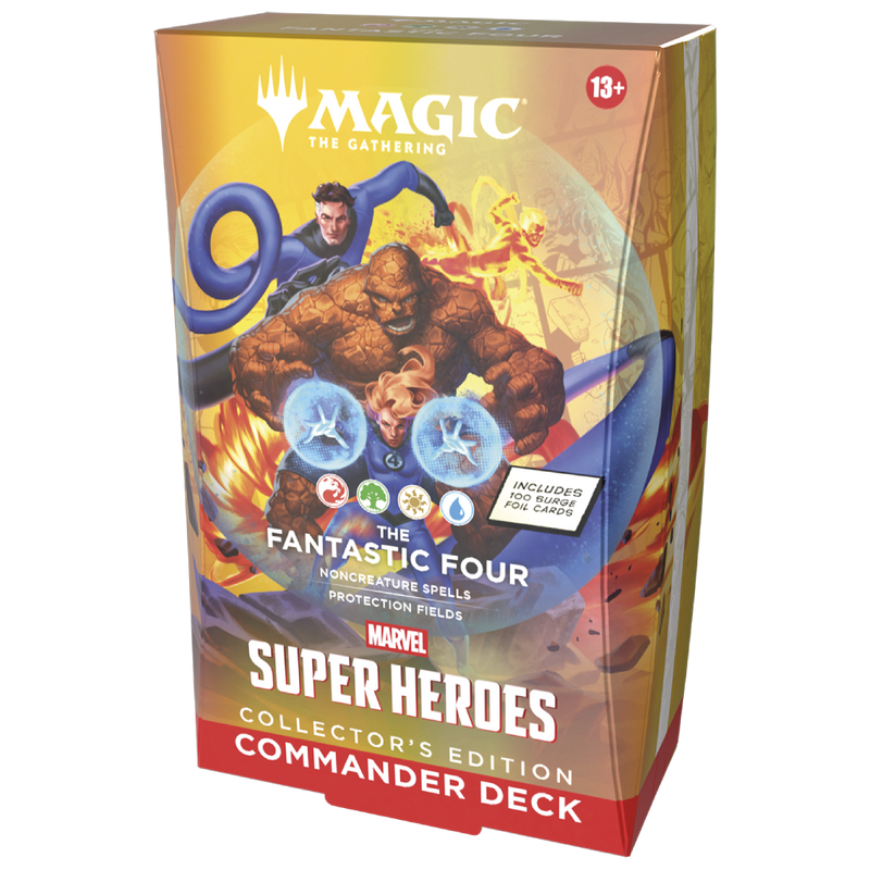 Magic: The Gathering | Marvel Super Heroes Commander Deck — Collector’s Edition — Fantastic Four product image