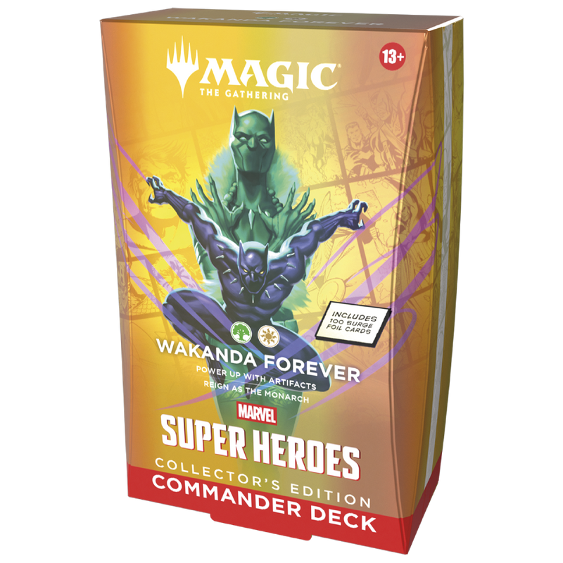 Magic: The Gathering | Marvel Super Heroes Commander Deck — Collector’s Edition — Wakanda product image