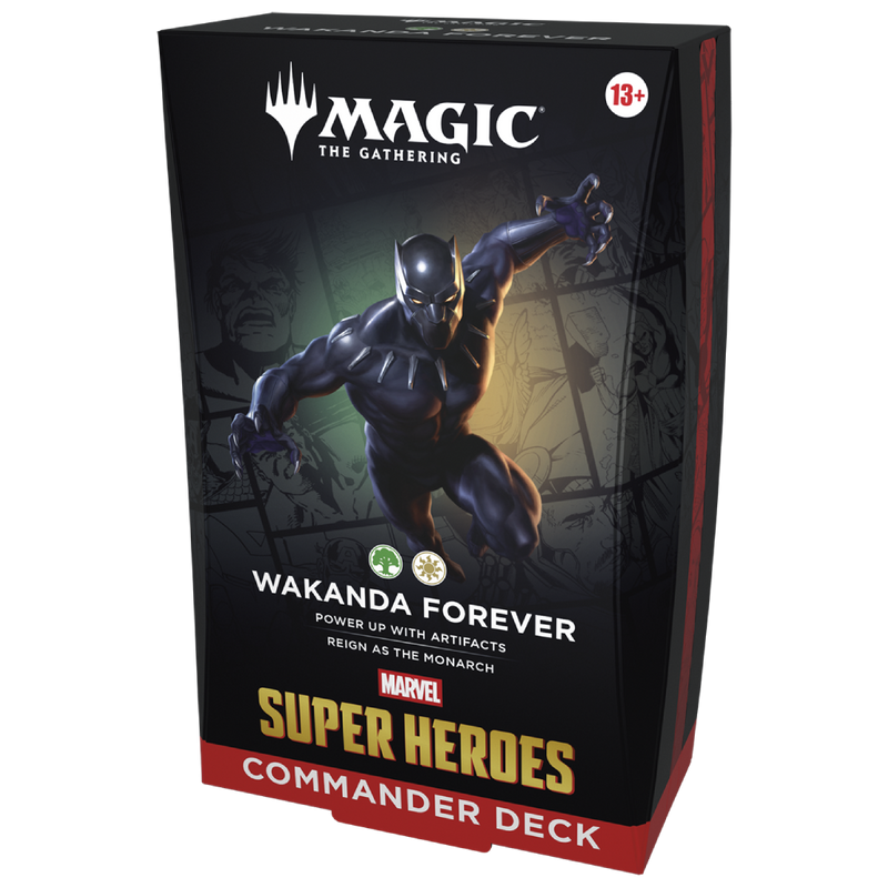 Magic: The Gathering | Marvel Super Heroes Commander Deck — Wakanda product image