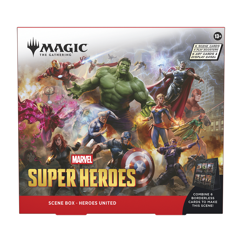Magic: The Gathering | Marvel Super Heroes Scene Box – Heroes United product image