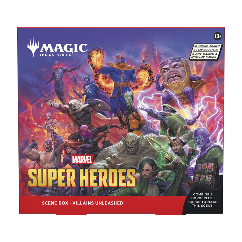 Magic: The Gathering | Marvel Super Heroes Scene Box – Villains product image