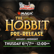 MTG The Hobbit Immersive Prerelease Ticket – Thursday 6th August – Midnight – 12:00am – Dice & Dumplings