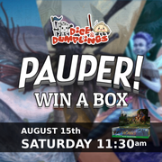 MTG Pauper Win A Box of The Hobbit! August Saturday 15th - 11:30 AM - Dice & Dumplings