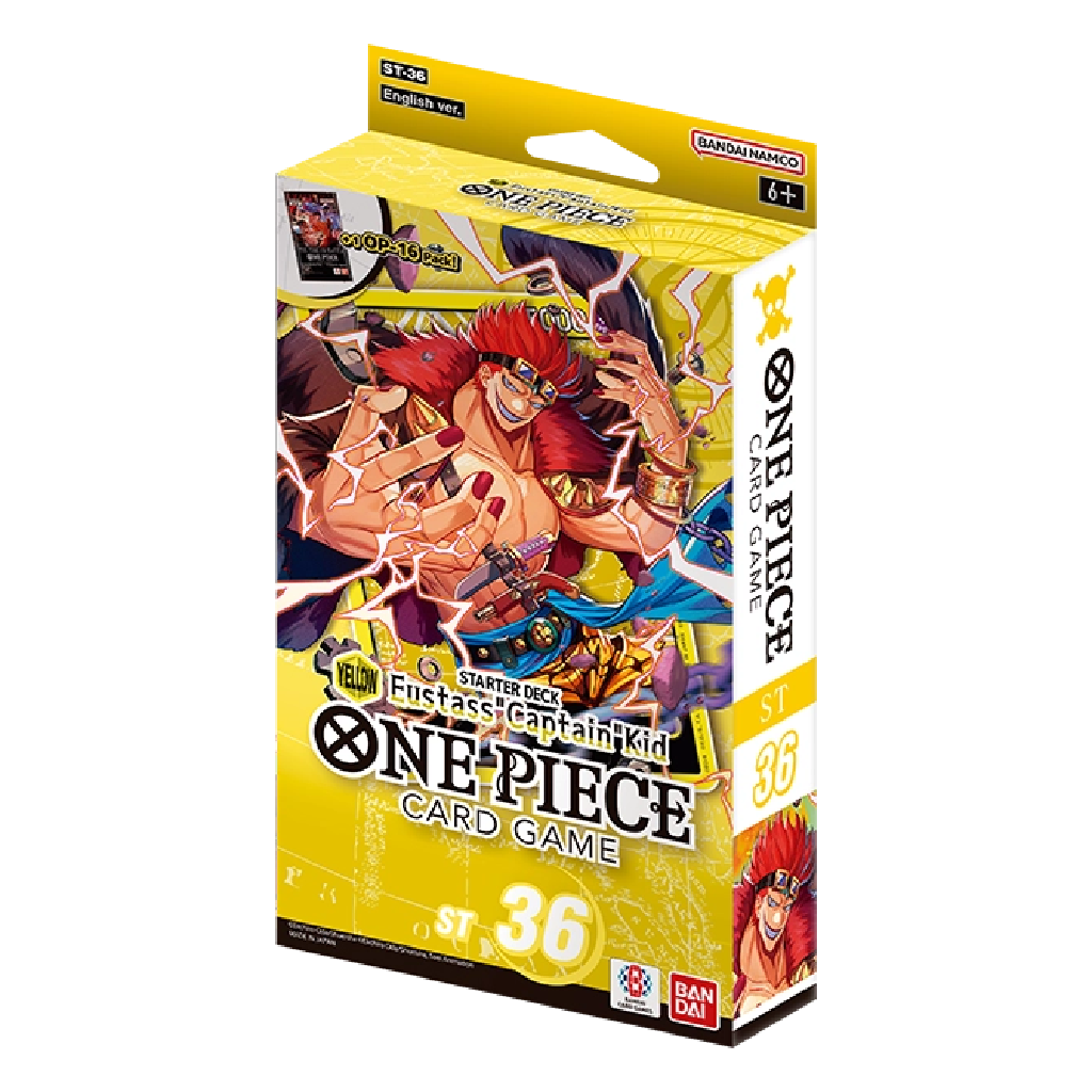 One Piece Card Game Starter Deck ST-36 Bandai Midrange Offense Defense Trading Card Game