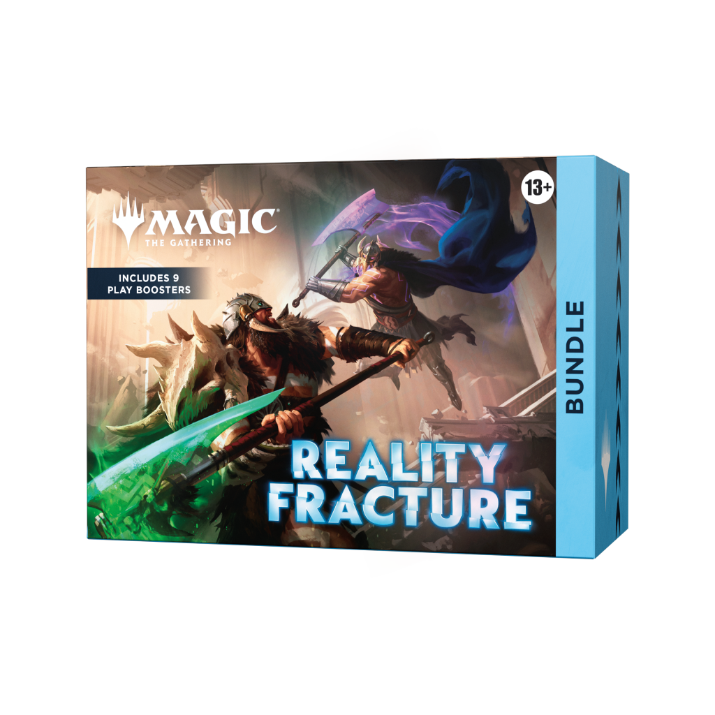 Reality Fracture Bundle Magic The Gathering MTG 9 Play Boosters Foil Lands PNG
