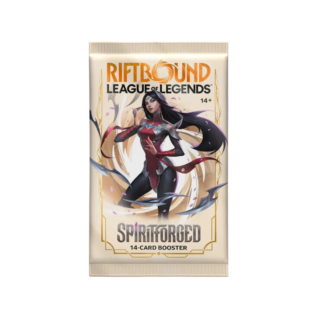 Riftbound Spiritforged Booster Pack for the League of Legends TCG
