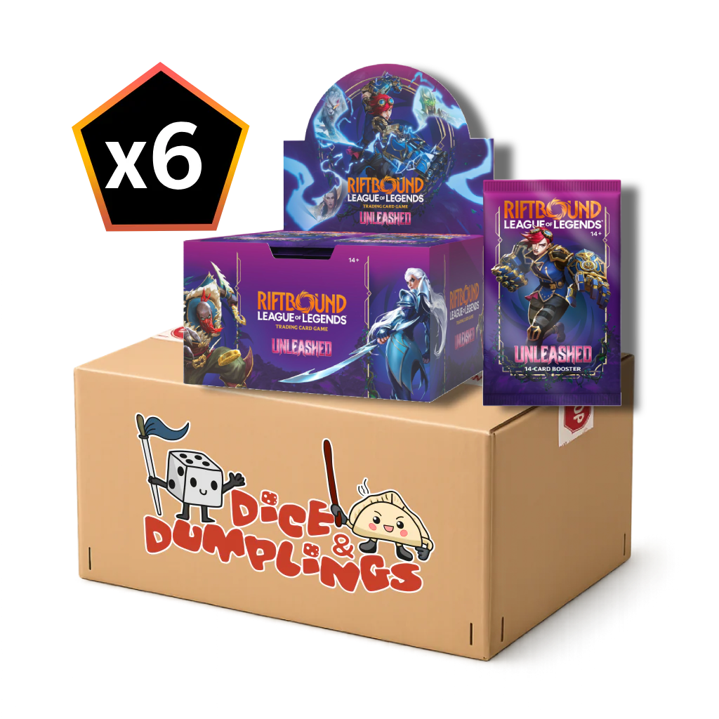 Splodge Nessabounds ボックスセット Riftbound Unleashed Booster Box Case (6 Boxes) | League of Legends