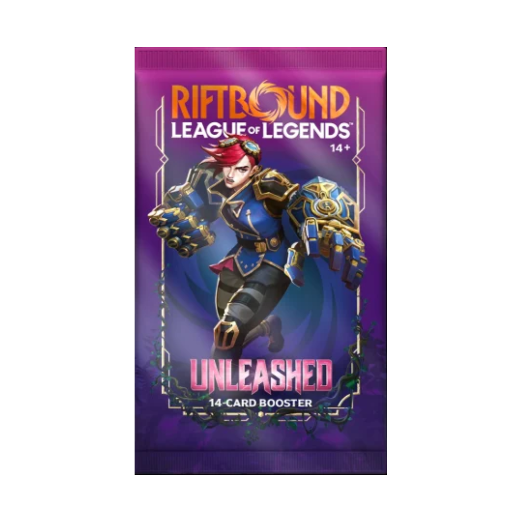 Riftbound Unleashed Booster Pack for the League of Legends TCG
 png